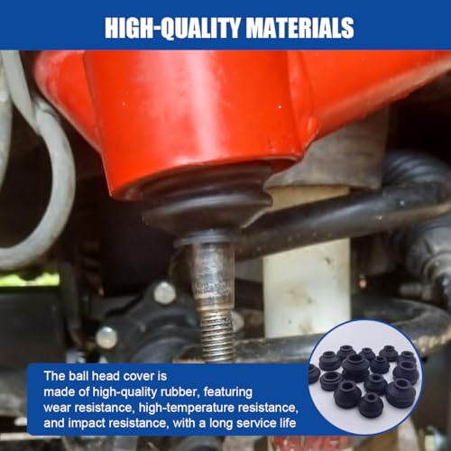 Craedli 14PCS Universal Ball Joint Boot Replacement, Rubber Tie - Product Imagery