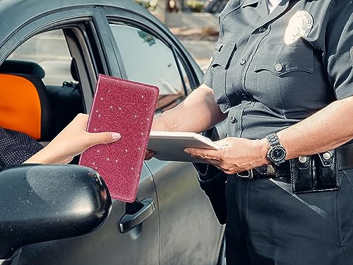 TILDOSAC 2Pack Leather Car Registration and Insurance Card - Product Imagery
