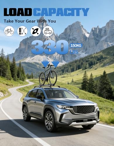 FengYu 330lbs Roof Rack Cross Bars for Mazda CX-50 & CX50 Hybrid - Product Imagery