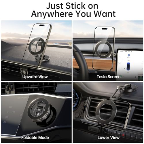 Syncwire Fits MagSafe Car Mount Magnetic Phone Holder for Dash - Product Imagery