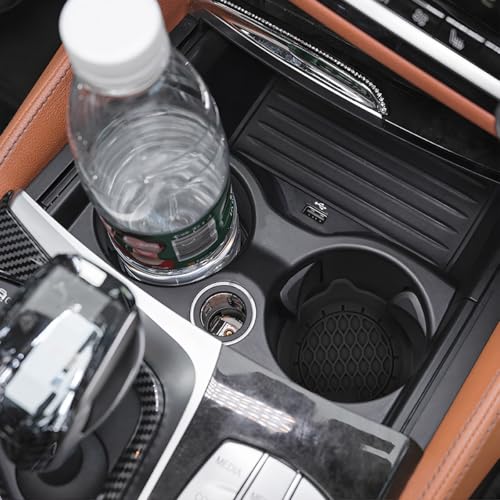 Zpana 4PCS 3.15 Inch Car Cup Holder Coasters Silicone Non-Slip - Product Imagery
