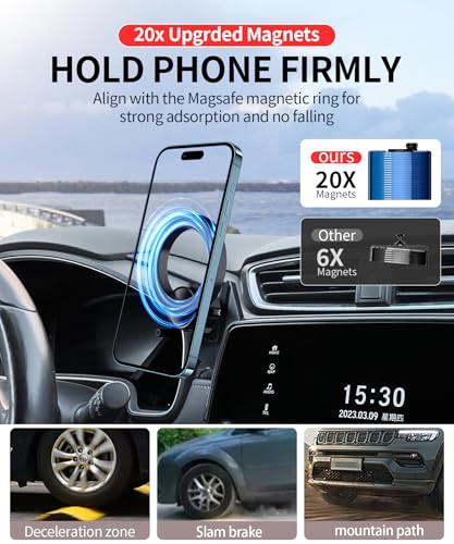 Car Phone Holder for Honda CR-V CRV 2017-2022 Accessories 5/7" - Product Imagery