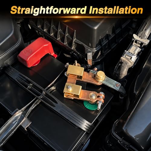 Battery Disconnect Switch 12V 24V 250A, Top & Side Post - Product Imagery
