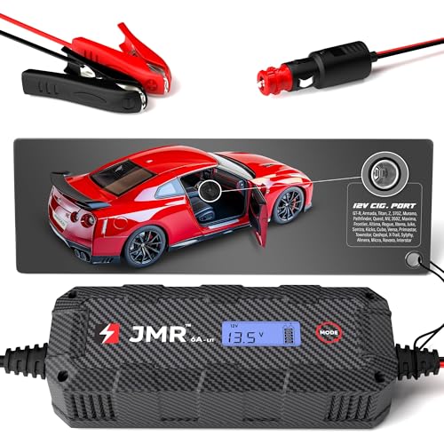 JMR 12V Battery Charger for Nissan, 12V Cig. Port, Add Lithium - Product Imagery