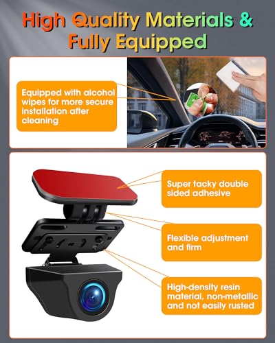 Rear Camera Holder Backup Camera Mount 【Strong Adhesive】 - Product Imagery