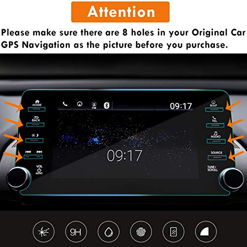 Moonlinks Compatible with Accord 2018-2022 Tempered Glass Screen - Product Imagery