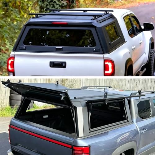 5ft Truck Cap Camper Shell for Honda Ridgeline 2006-2014 - Product Imagery
