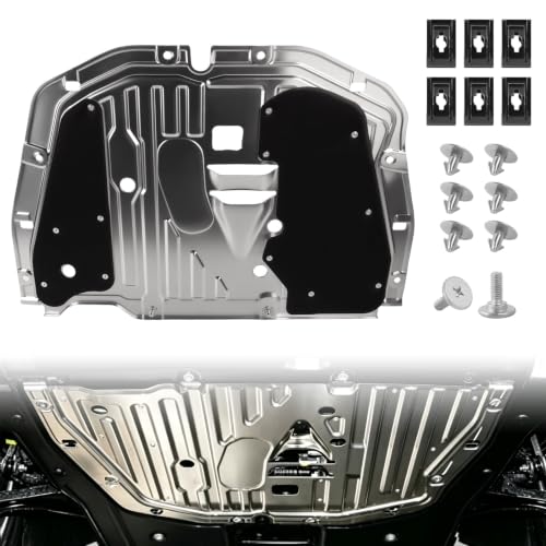Upgraded Aluminum Engine Splash Shield for 2016-2021 Civic - Product Imagery
