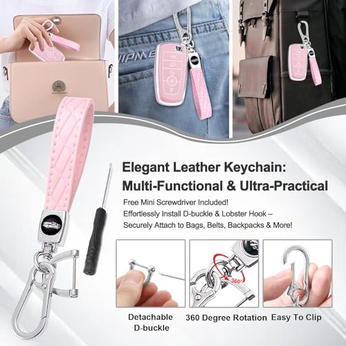 Key Fob Cover for Ford - Premium Soft TPU Shell Full Protection - Product Imagery