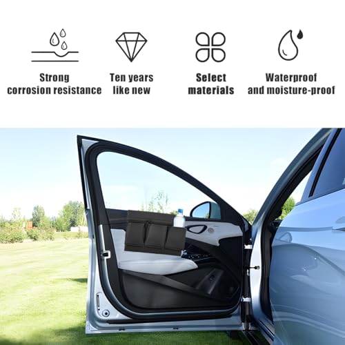 Mandark Leather Car Window Armrest Organizer with Multiple - Product Imagery