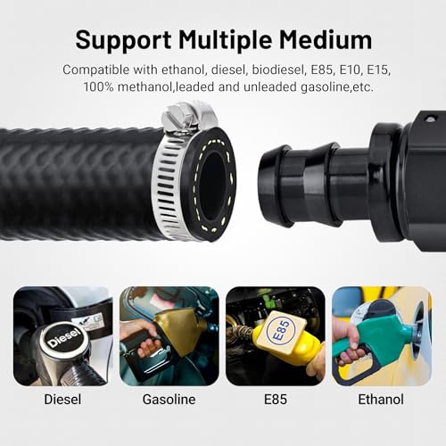 EVIL ENERGY 3/8" Fuel Line Hose 5FT Fuel Injection Hose - Product Imagery