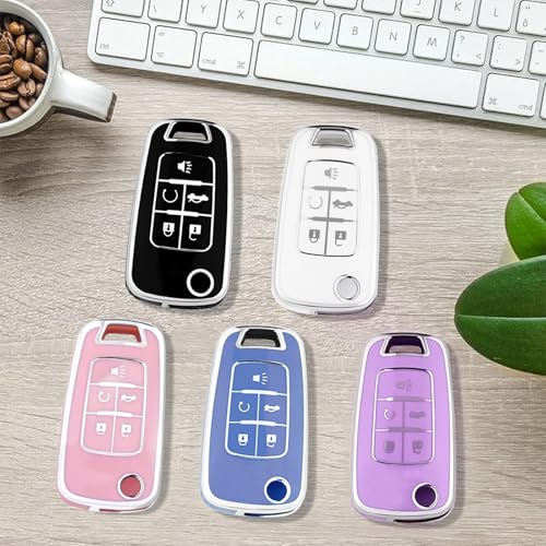 XIYANG TRADE for Chevy Key Fob Cover with Keychain,Premium TPU - Product Imagery