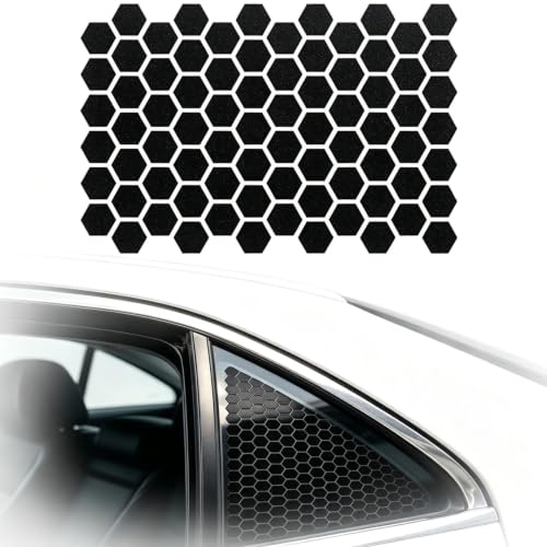 Car Hexagon Glass Graphic Vinyl For Mini Cooper Countryman - Product Imagery