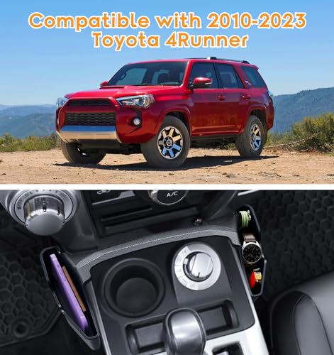 Sinvanho Center Console Organizer Compatible with Toyota 4Runner - Product Imagery
