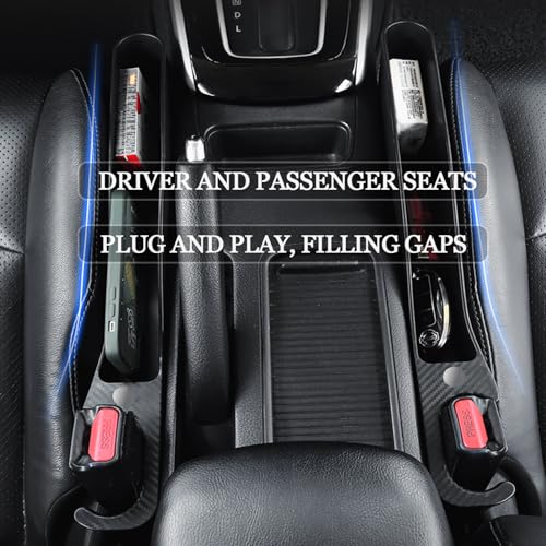 Car Seat Gap Filler Set of 2,Seat Gap Organizer, No Drop Seat - Product Imagery