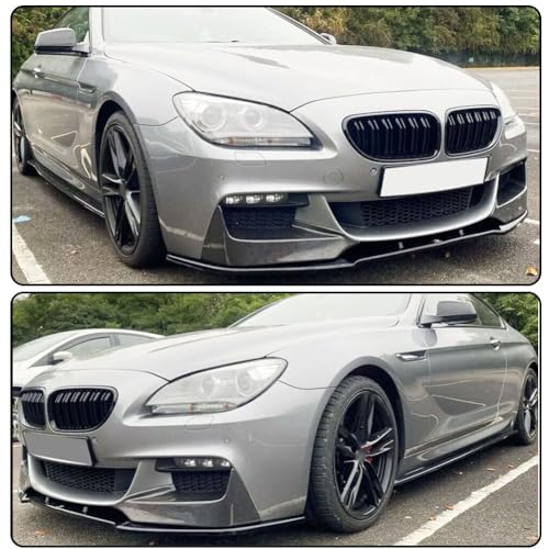 Carbon Fiber Front Splitters for BMW 6 Series F06 F12 F13 M - Product Imagery