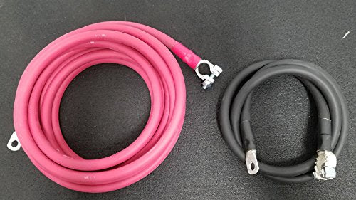 Battery Relocation Kit, 1/0 Gauge Heavy Duty, Top Post 350 AMPS - Product Imagery