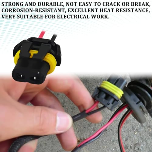 Headlight Connector Plug Fog Light Headlight Wiring Harness - Product Imagery