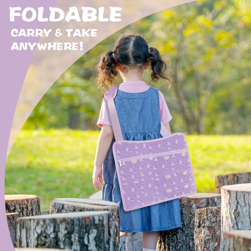 MENZOKE Kids Travel Tray for Car Seat, Road Trip Essentials Kids - Product Imagery