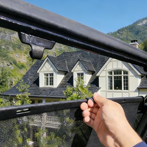 2Pack Rear Window Sun Shade Hook Clip Compatible with Honda - Product Imagery