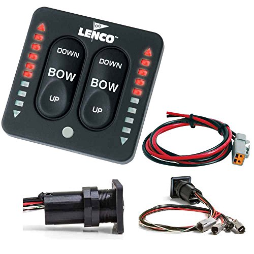 Lenco LED Indicator Integrated Tactile Switch Kit w/Pigtail - Product Imagery
