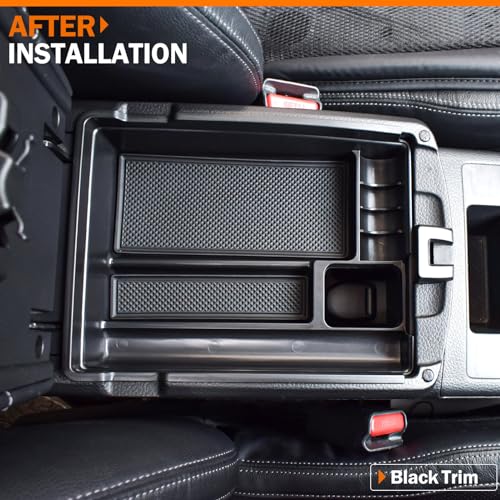 TACORBO Center Console Tray Compatible with Nissan Rogue - Product Imagery