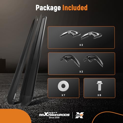 Aluminum Running Boards for Honda Pilot 2023 2024 2025, 600LBS - Product Imagery