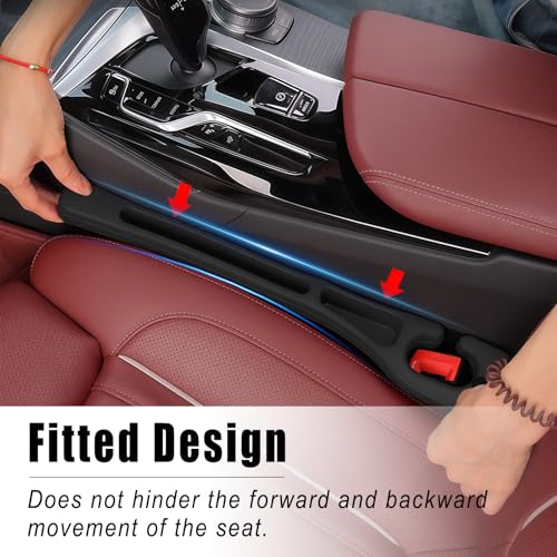 Car Seat Gap Filler Organizer 2 Pack, Anti-Drop Car Seat Gap - Product Imagery