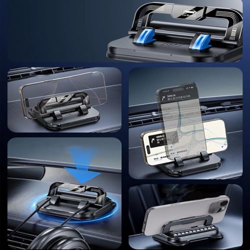 2026 New Car Phone Holder 360 Degree Rotation Suitable for Car - Product Imagery