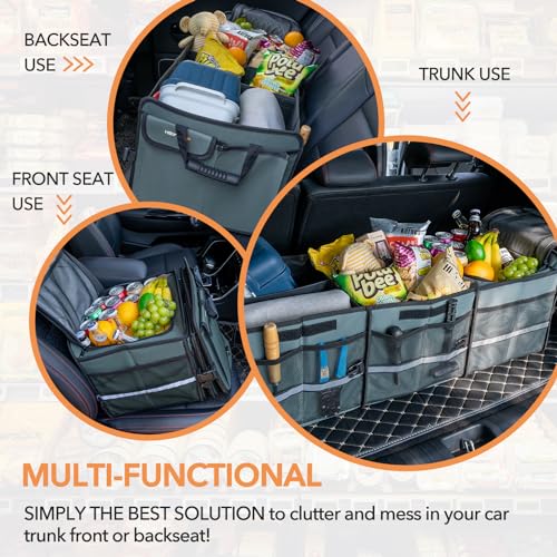 HEYTRIP Large Trunk Organizer with Built-in Leakproof Cooler - Product Imagery