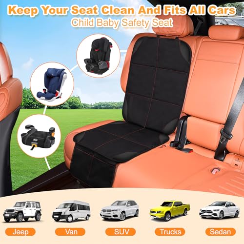 SMART ELF Car Seat Protector, Thickest Padding and Non-Slip - Product Imagery