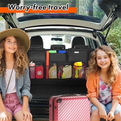 Car Trunk Organizer, Large Capacity Organizers and Storage, - Product Imagery