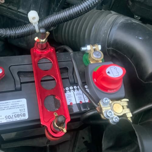 Ampper Top Post Battery Disconnect Switch 12V - 48V, Marine - Product Imagery