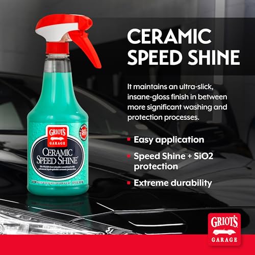Griot's Garage Ceramic Speed Shine Detail Spray for Car - Product Imagery