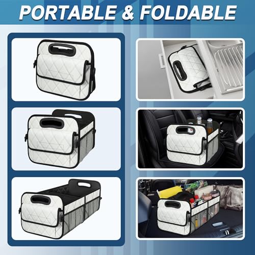 Deosk Trunk Organziers and Storage with Reinforced Handles,Car - Product Imagery