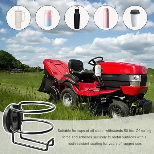 DXNQ 2 PCS Magnetic Cup Holder, Automotive Portable Cup Holder - Product Imagery
