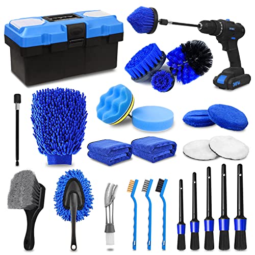 TTRCB 27Pcs Car Detailing Kit, Car Cleaning Kit, Car Detailing - Product Imagery