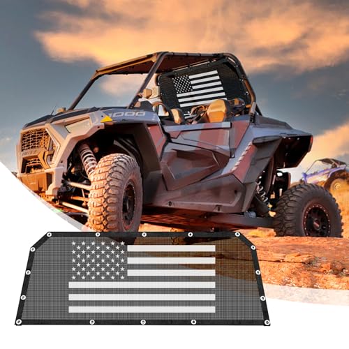 Rear Window Net for Polaris RZR PRO XP 4 / Pro R / Turbo R, US - Product Imagery