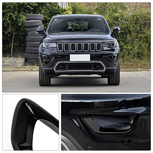 Hoolcar Front Fog Lights Cover Fog Lamp Frame Trim Replacement - Product Imagery