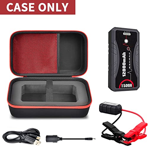 ANKHOH Carrying Case for NEXPOW Car Jump Starter, for 1500A Peak - Product Imagery