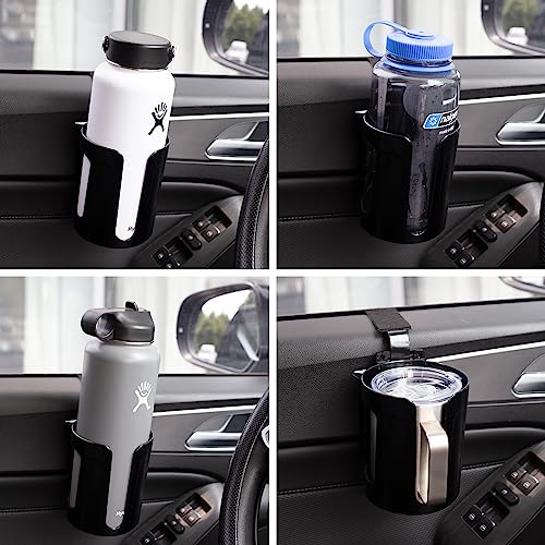 LITTLEMOLE Large Car Door Cup Holder, Side Window Seat Armrest - Product Imagery