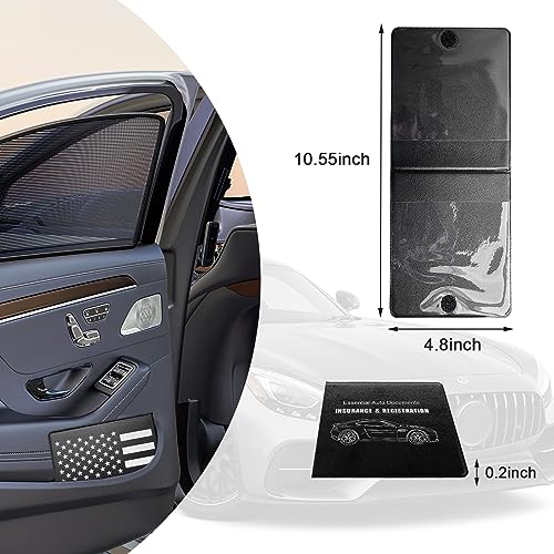 Ziciner Car Registration Insurance Holder, 2Pack Essential Auto - Product Imagery