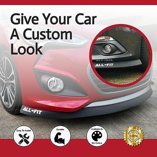 All-Fit Complete Lip Kit for Bumper & Side Skirt (1.5”W x 30’L, - Product Imagery