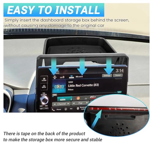 Dashboard Tray for 2022-2026 Honda Civic 7/9-Inch Screen - Product Imagery
