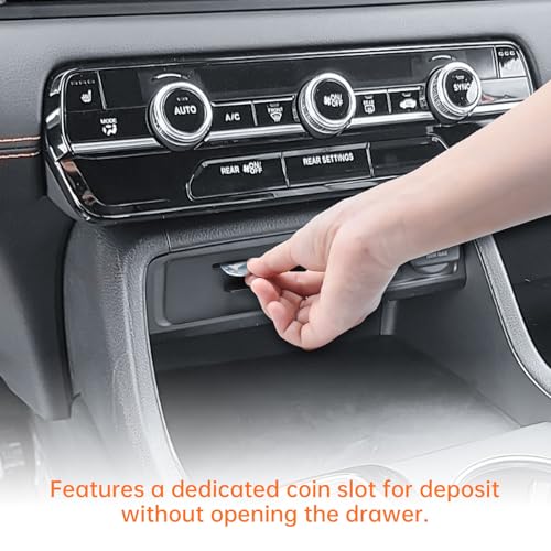 2PCS Center Console Organizer for 2023-2026 Honda Pilot & 2026 - Product Imagery
