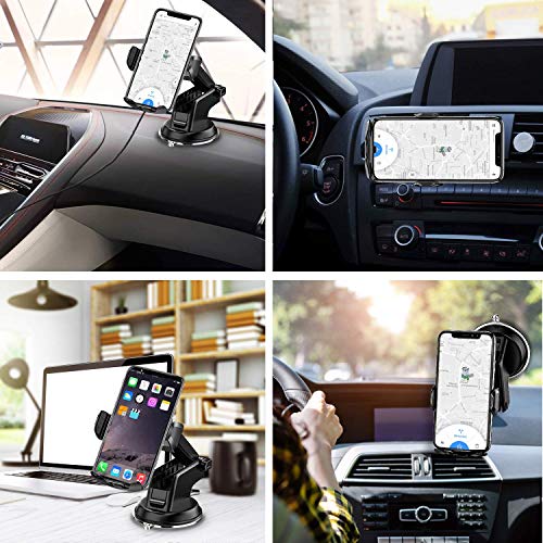 Wireless Car Charger,15W Qi Fast Charging Auto-Clamping Air Vent - Product Imagery