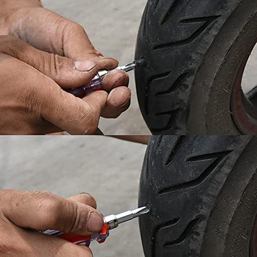 100 Pcs Tire Repair Rubber Nail, Self-Service Vacuum Tire Repair - Product Imagery