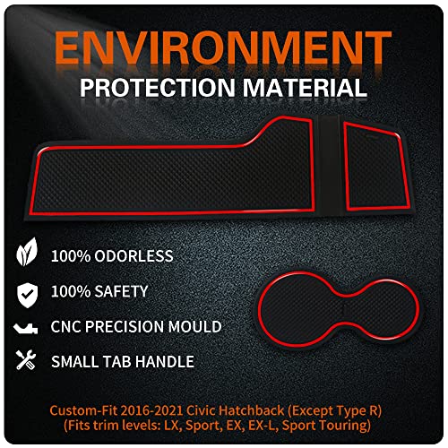 Fit for Honda Civic 2016-2021 (Hatchback) Accessories, Upgraded - Product Imagery