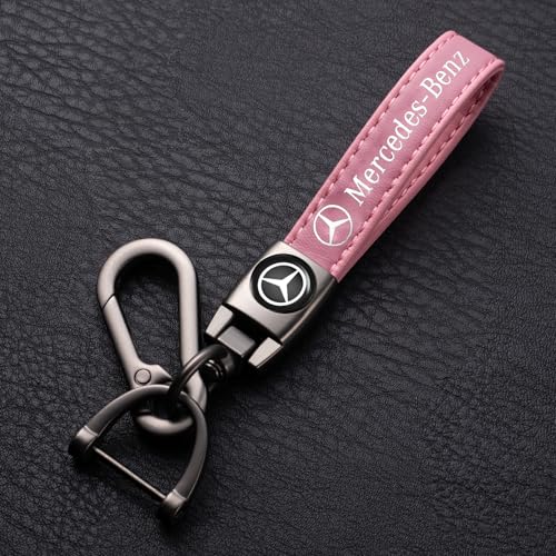 Car Keychain Compatible for Mercedes Benz Series Key Chain Ring - Product Imagery