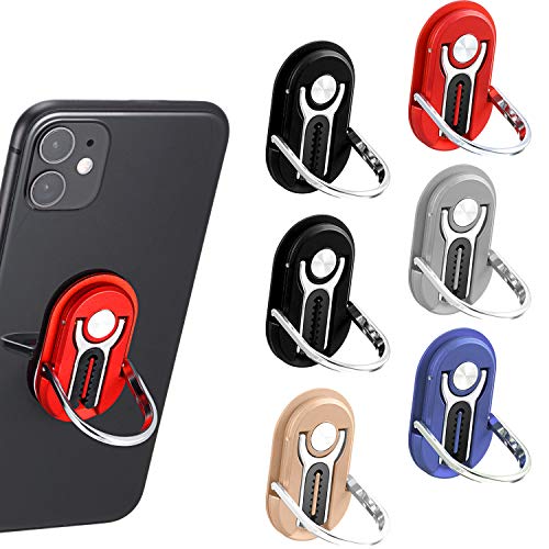 Frienda 6 Pcs 3-in-1 Mobile Phone Holder Car Vent Clip Ring - Product Imagery